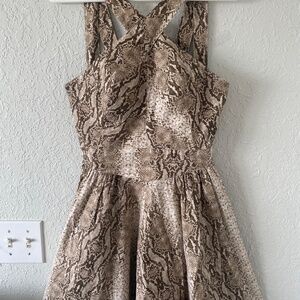 Python Print Strappy Dress